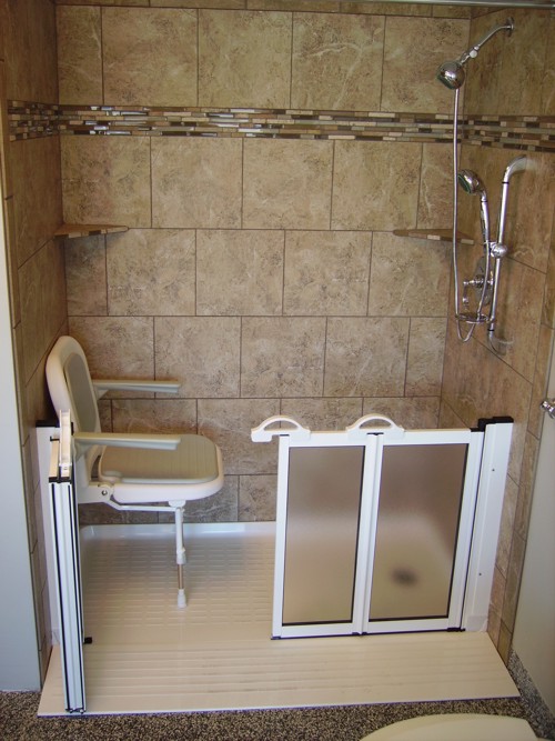 special needs shower